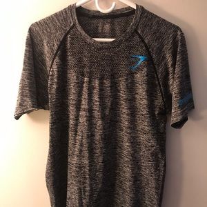Gymshark Workout Shirt Size L Grey Discontinued